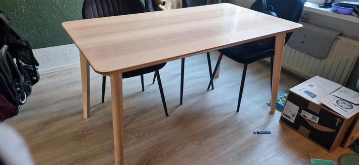 Ikea Lisabo Tafel, Huis en Inrichting, Tafels | Eettafels, Gebruikt, 50 tot 100 cm, 100 tot 150 cm, Vier personen, Rechthoekig