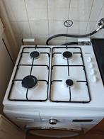 Gasfornuis 4 pits, Witgoed en Apparatuur, Fornuizen, Ophalen, 4 kookzones, Zo goed als nieuw, Gas