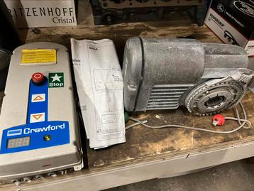 Crawford garagepoort motor 230v beschikbaar voor biedingen