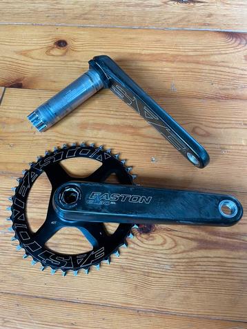 Easton EC90sl carbon crank voor racefiets of gravelbike