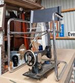 Vintage buisframe regisseur stoel, Huis en Inrichting, Stoelen, Ophalen, Zo goed als nieuw, Eén