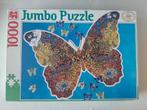 Jumbo puzzle in de vorm van een vlinder, Hobby en Vrije tijd, Denksport en Puzzels, Gebruikt, Ophalen of Verzenden