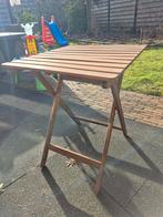 Ikea Askholmen tuintafel 60x62 - kleine beschadiging, Tuin en Terras, Tuintafels, Ophalen, Gebruikt, Vierkant, Hout