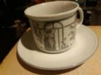 Vintage kop en schotels, Ophalen of Verzenden, Zo goed als nieuw, Kop en/of schotel