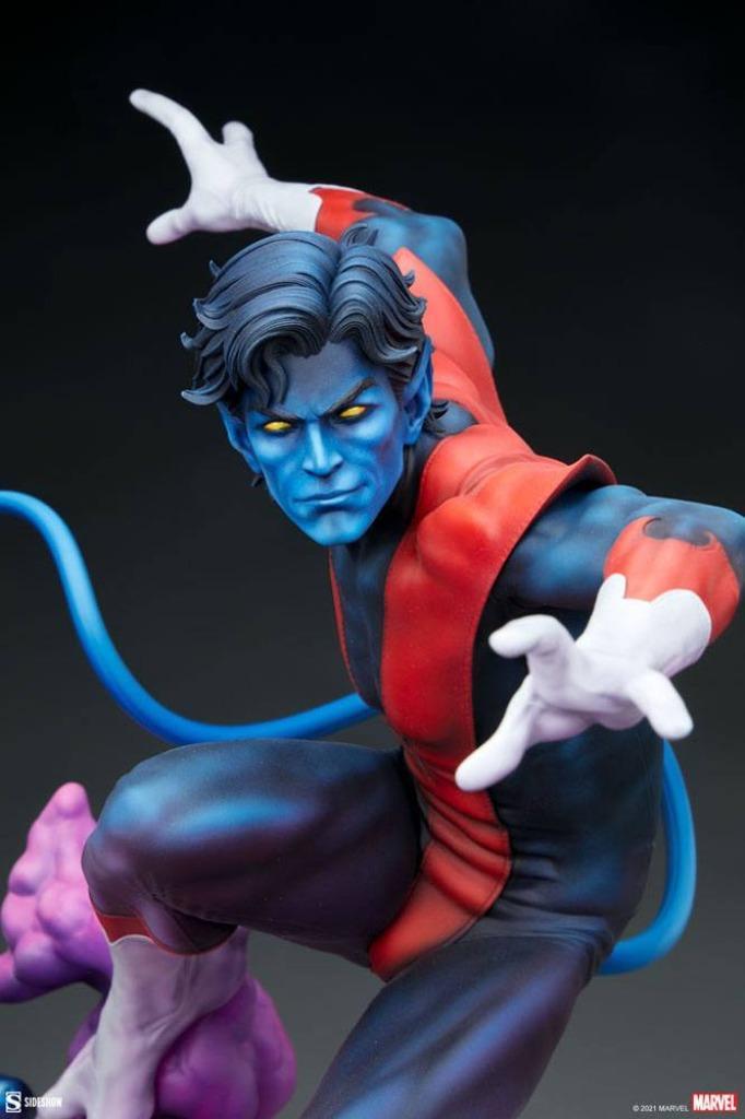 Sideshow X-men Nightcrawler Premium Format, Verzamelen, Film en Tv, Nieuw, Film, Beeldje, Replica of Model, Ophalen of Verzenden