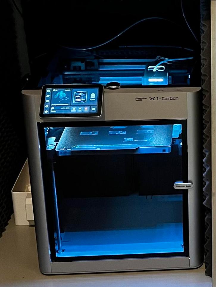 Bambulab X1C - Zeer Nette Staat!, Computers en Software, 3D Printers, Zo goed als nieuw, Ingebouwde Wi-Fi, Ophalen