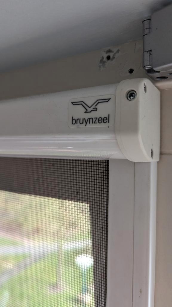 Bruynzeel Rolhor met Cassette - Goede Staat, Doe-het-zelf en Verbouw, Deuren en Horren, Gebruikt, Hordeur, Minder dan 200 cm, Minder dan 80 cm