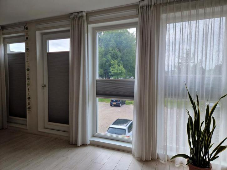 7 ThuisIn Duettes Kreekhof - Verduisterend, Zonder Boren!, Huis en Inrichting, Stoffering | Gordijnen en Lamellen, Zo goed als nieuw