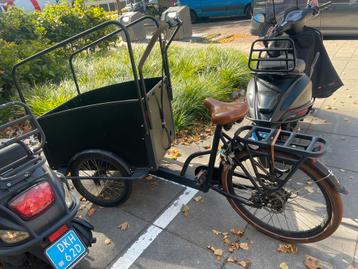 Bakfiets te koop in Amsterdam west beschikbaar voor biedingen