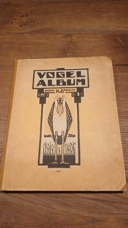 K. Boedijn,  Vogelalbum No. 1, Verzamelen, Merken en Reclamevoorwerpen, Gebruikt, Overige typen, Ophalen of Verzenden