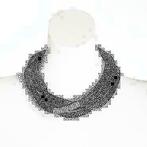 Nieuwe ketting van Manouk, zwart met allemaal kleurtjes., Sieraden, Tassen en Uiterlijk, Kettingen, Ophalen of Verzenden, Nieuw