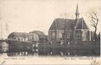 Spaarndam (N.H.) Dorpsgezicht met Herv. Kerk, gelopen 1904, Verzamelen, Ansichtkaarten | Nederland, Verzenden, Voor 1920, Gelopen