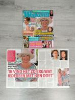 Willeke Alberti 2-blz tijdschrift ‘Weekend’ 2023, Verzamelen, Verzenden, Zo goed als nieuw, Boek, Tijdschrift of Artikel