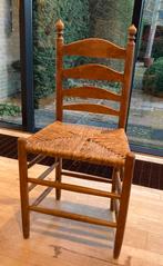 6 traditionele Staphorster knopstoelen met biezen zitting, Ophalen