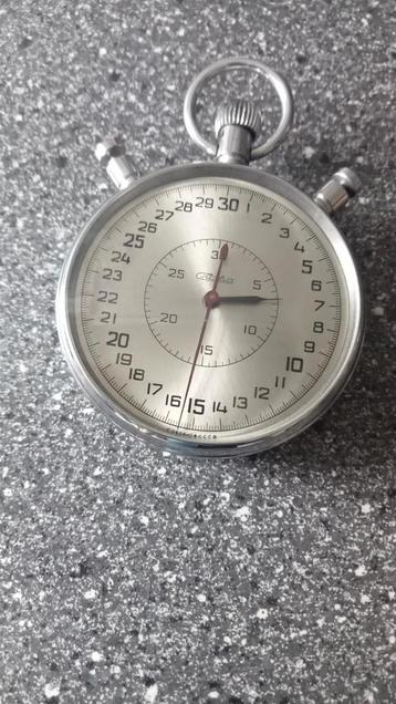 Vintage Klok Stopwatch Split-Sconde Ratte-pante Big Size beschikbaar voor biedingen