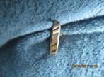GEVONDEN ZILVERENKLEURIGE  RING met inscriptie, Ophalen, Gebruikt, 17 tot 18, Dame of Heer