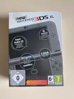 Nintendo new 3DS xl met oplader en 7 games., Spelcomputers en Games, Ophalen of Verzenden, Met games, 3DS XL, Zwart