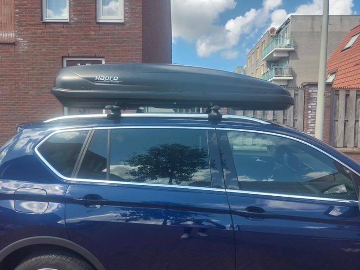 Te huur Hapro dakkofferTraxer 8.6, Auto diversen, Dakkoffers, Nieuw, Ophalen