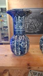 Set van 2 Grote Delfts Blauwe Vazen | 35,5 cm hoog | Boch, Antiek en Kunst, Ophalen of Verzenden