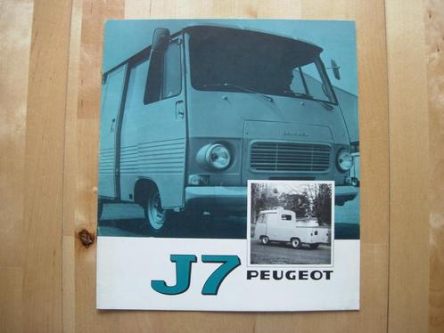 Peugeot J7 Bestelwagen Brochure 1974, Boeken, Auto's | Folders en Tijdschriften, Zo goed als nieuw, Peugeot, Ophalen