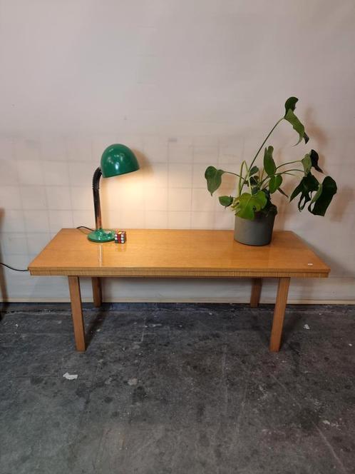 Vintage sidetable wandtafel jaren 60, Huis en Inrichting, Tafels | Sidetables, Zo goed als nieuw, 25 tot 50 cm, Rechthoekig, Ophalen