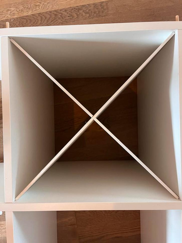 Kallax Wijnrek Inzetstuk, Huis en Inrichting, Kasten | Boekenkasten, Gebruikt, Minder dan 50 cm, Minder dan 100 cm, 25 tot 50 cm