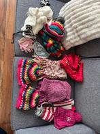 Pakket winter sjaals wantje, handschoenen en mutsen, Ophalen, Zo goed als nieuw, Maat 86, Meisje