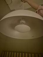Hanglamp zandkleuri 40 cm doorsnee, Ophalen of Verzenden, Zo goed als nieuw, Metaal