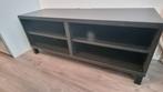 Ikea BESTÂ TV Meubel - Zwart/Bruin, Huis en Inrichting, Overige materialen, Gebruikt, 100 tot 150 cm, Ophalen of Verzenden