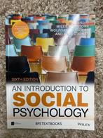 An introduction to social psychology, Ophalen of Verzenden, Zo goed als nieuw, WO