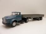 DAF Torpedo met oplegger  '' Lion Car '', Ophalen of Verzenden, Zo goed als nieuw, Bus of Vrachtwagen, Lion Toys