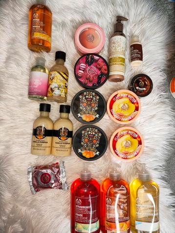 The Body Shop NIEUW! Peach Vanilla Pumpkin Satsuma Mango etc beschikbaar voor biedingen