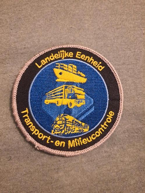 Politie LE patch, Verzamelen, Militaria | Algemeen, Embleem of Badge, Nederland, Ophalen of Verzenden