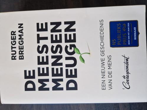 Rutger Bregman - De meeste mensen deugen, Boeken, Overige Boeken, Gelezen, Verzenden
