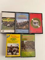 5 Mooie cassettbandjes Ernst Mosch. Zie foto’s., 2 t/m 25 bandjes, Wereldmuziek, Ophalen of Verzenden, Zo goed als nieuw