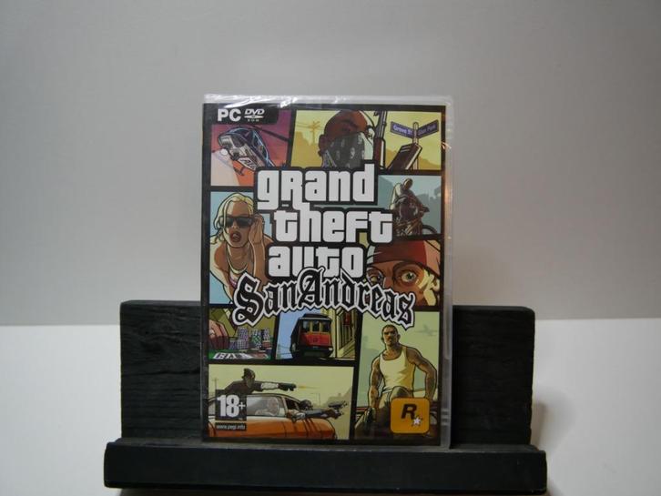 GTA San Andreas (Nieuw) - PC Game, Spelcomputers en Games, Games | Pc, Nieuw, Avontuur en Actie, 1 speler, Vanaf 18 jaar, Eén computer