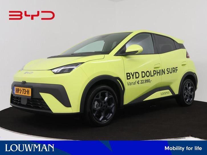 BYD DOLPHIN SURF Comfort 43 kWh | Origineel NL! | NAP, Auto's, BYD, Bedrijf, Te koop, Overige modellen, 360° camera, ABS, Achteruitrijcamera