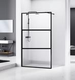 Showroom douchewand Van Rijn ST04 Zwart Profiel 8 mm 90cm, Ophalen, Nieuw, Glas, Douche