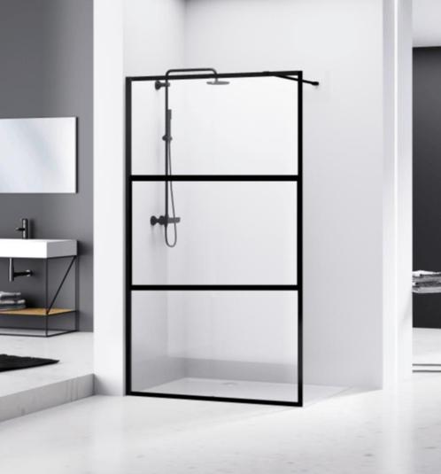 Showroom douchewand Van Rijn ST04 Zwart Profiel 8 mm 90cm, Doe-het-zelf en Verbouw, Sanitair, Nieuw, Douche, Glas, Ophalen