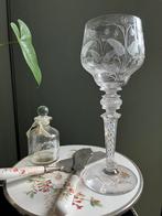 Antieke slinger bokaal glas, 30 cm hoog!, Antiek en Kunst, Antiek | Glas en Kristal, Ophalen of Verzenden