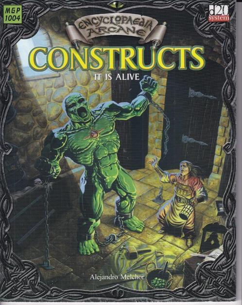 Encyclopaedia arcane: constructs - it is alive  MGP1004, Hobby en Vrije tijd, Gezelschapsspellen | Overige, Nieuw, Verzenden