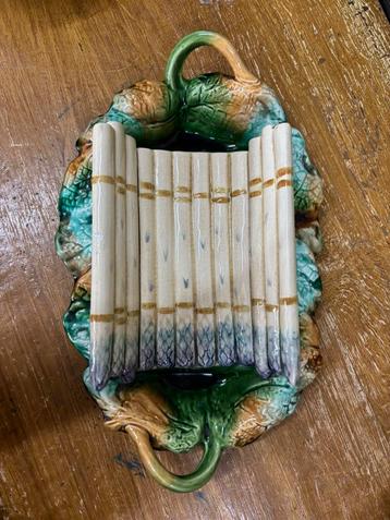 Franse aspergeschaal carlotte antiek en brocante beschikbaar voor biedingen