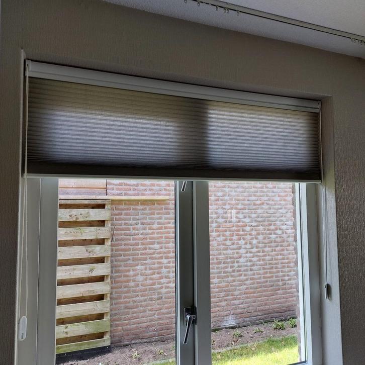 duette, Huis en Inrichting, Stoffering | Gordijnen en Lamellen, Zo goed als nieuw, 100 tot 150 cm, 100 tot 150 cm, Overige kleuren