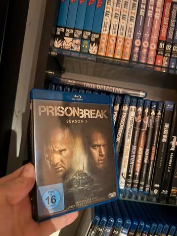 Prisonbreak blu ray seizoen 1 - 5 + final break movie beschikbaar voor biedingen