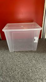 Ikea samla opbergbak transparant, Doe-het-zelf en Verbouw, Kratten en Dozen, Ophalen, Doos, Minder dan 35 cm, Zo goed als nieuw