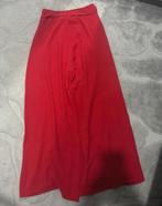 Elegante rode broek met wijde pijpen, Kleding | Dames, Broeken en Pantalons, Ophalen, Nieuw, Maat 36 (S), Lang