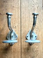 Set van 2 grote aluminium kapstokhaken, Huis en Inrichting, Woonaccessoires | Kapstokken, Wandkapstok, Ophalen of Verzenden, Zo goed als nieuw
