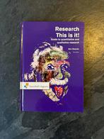 Research This is it!, Boeken, Studieboeken en Cursussen, Ophalen of Verzenden, Alpha, Zo goed als nieuw, HBO