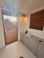 Lamellen hout, Huis en Inrichting, Stoffering | Gordijnen en Lamellen, Ophalen, Nieuw, 50 tot 100 cm, Minder dan 100 cm