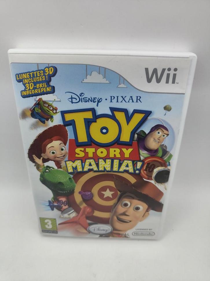 Toy Story Mania! - Nintendo Wii, Spelcomputers en Games, Games | Nintendo Wii, Zo goed als nieuw, Avontuur en Actie, 1 speler